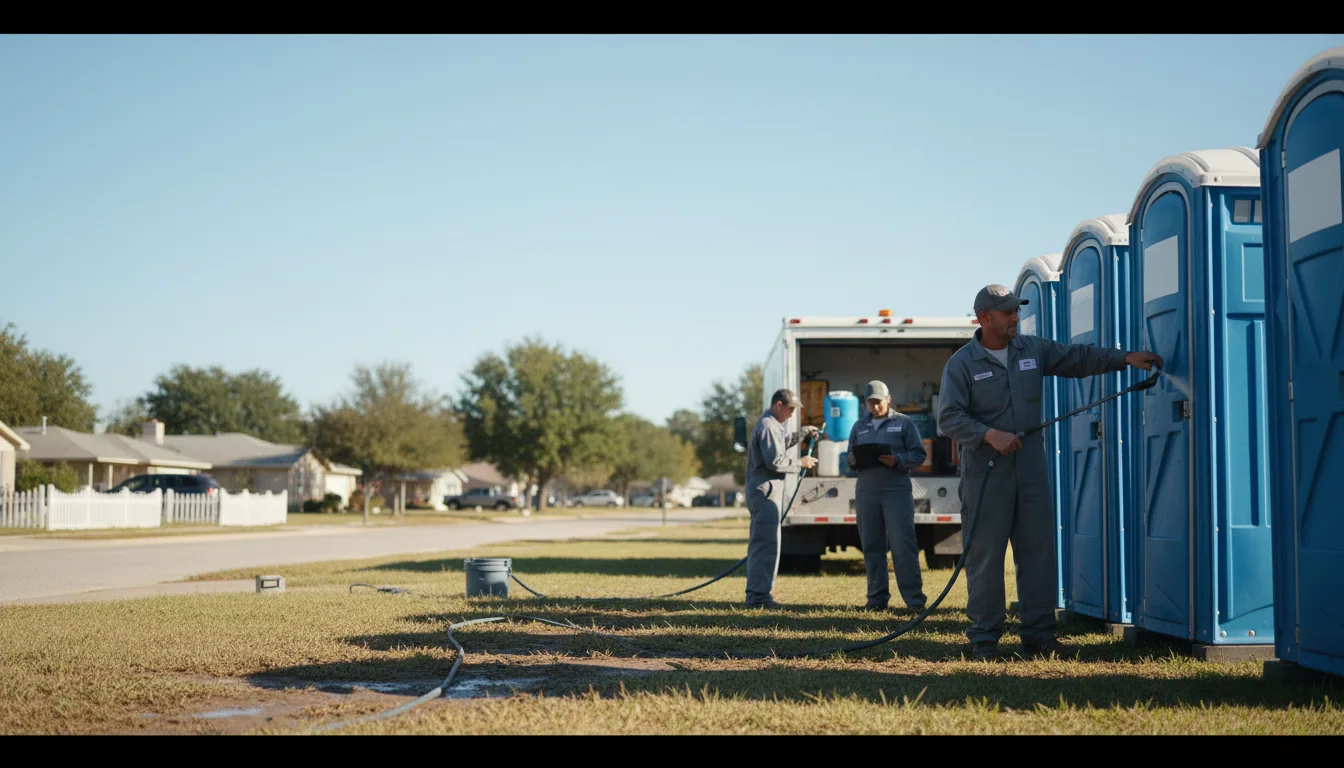 Long-Term Portable Toilet Rental in Pembroke, GA near me